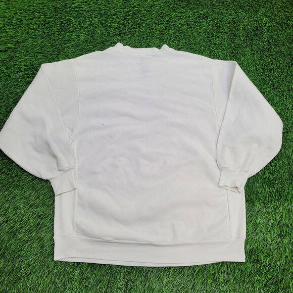 Vintage Rutgers University Sweatshirt Womens XL 22x26 White - Picture 2 of 14